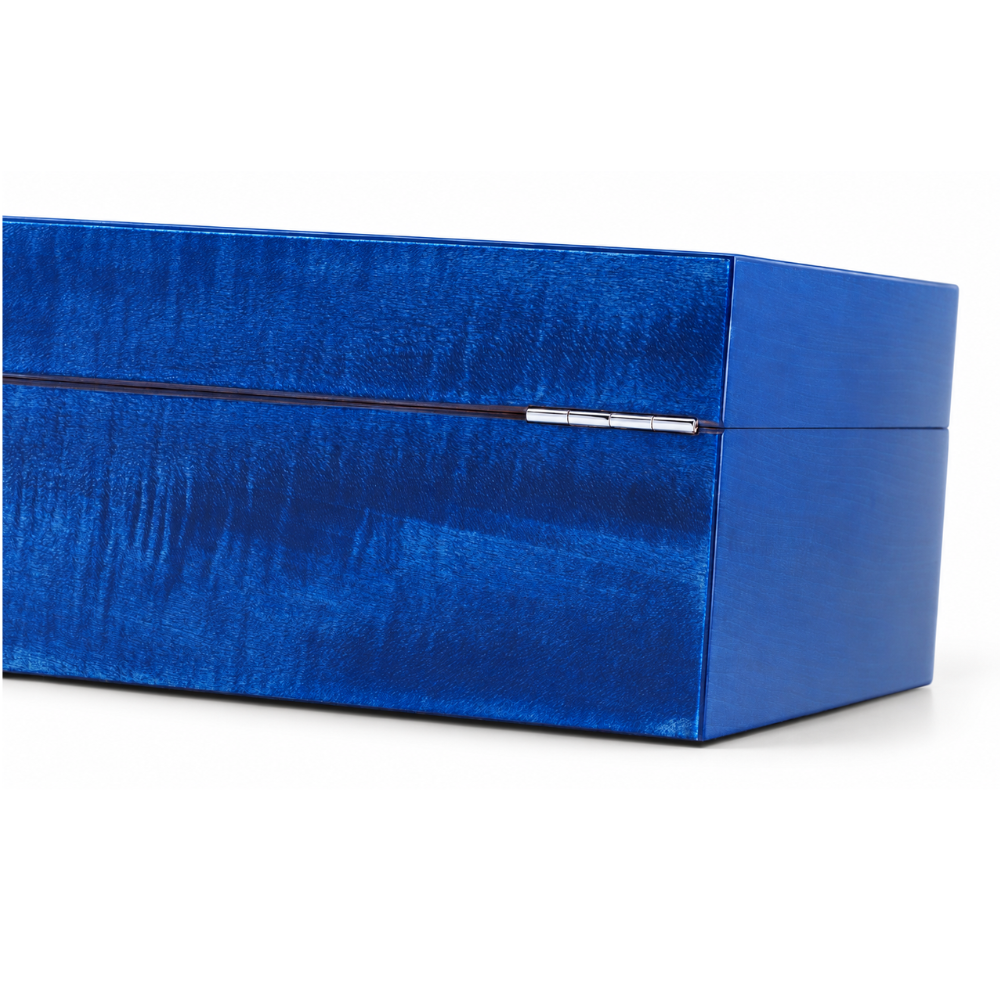 Siglo 50-Stick Humidor Cobalt Blue