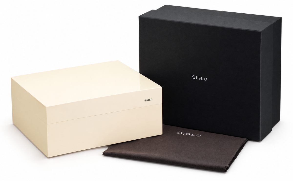 Siglo 50-Stick Humidor Ivory White