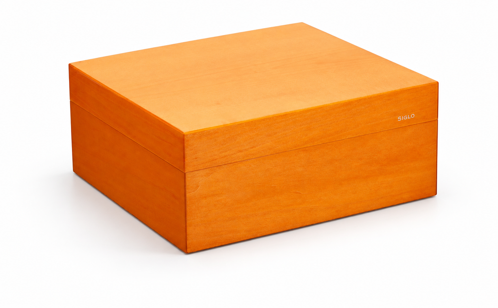 Siglo 50-Stick Humidor Orange