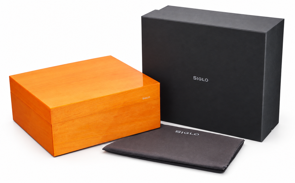 Siglo 50-Stick Humidor Orange