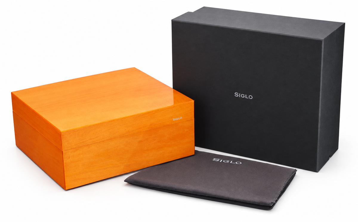 Siglo 50-Stick Humidor Orange