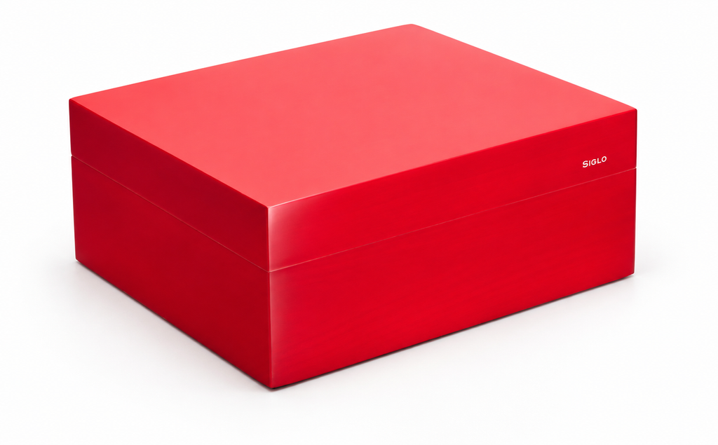 Siglo 50-Stick Humidor Red