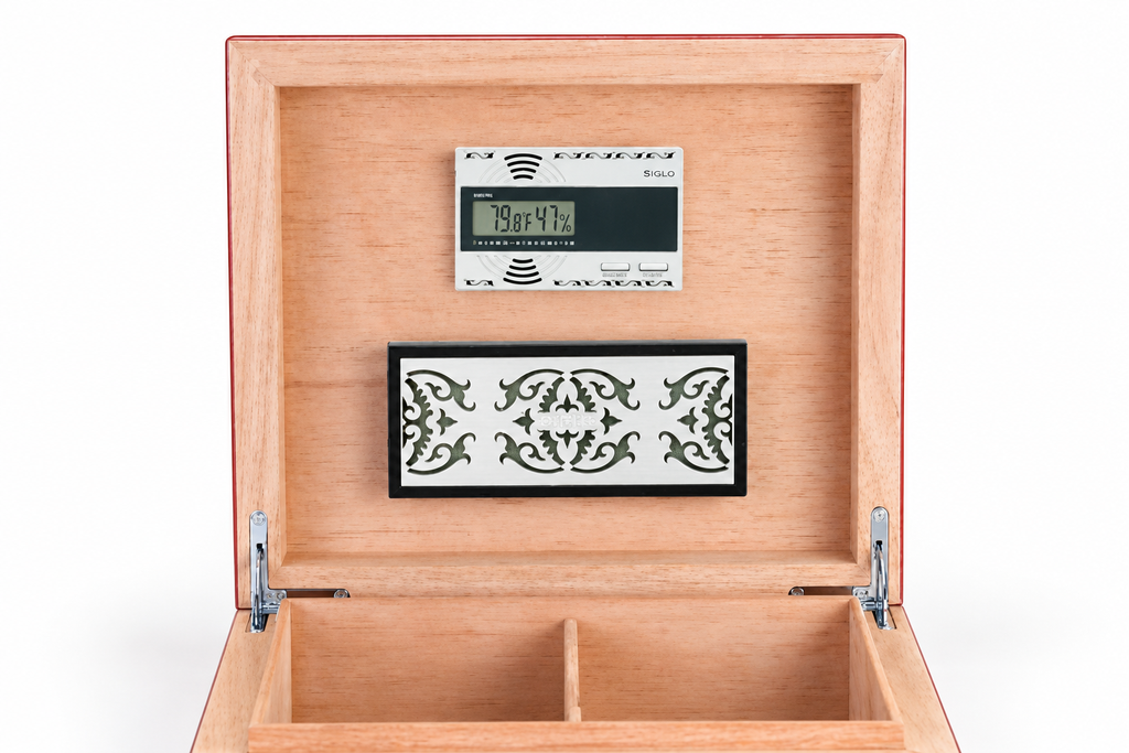 Siglo 50-Stick Humidor Red