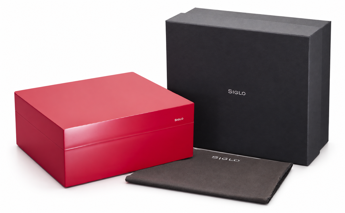 Siglo 50-Stick Humidor Red