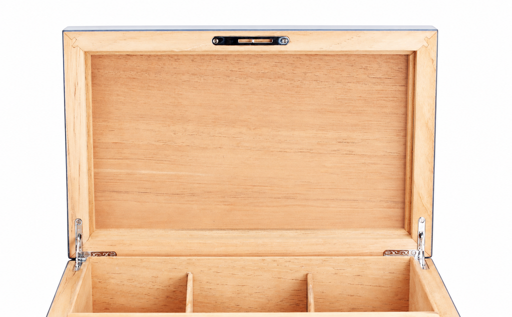 Siglo 75-Stick Humidor Black