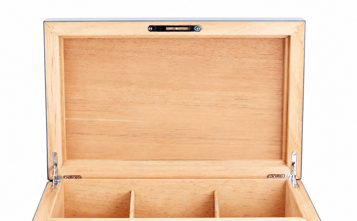 Siglo 75-Stick Humidor Black