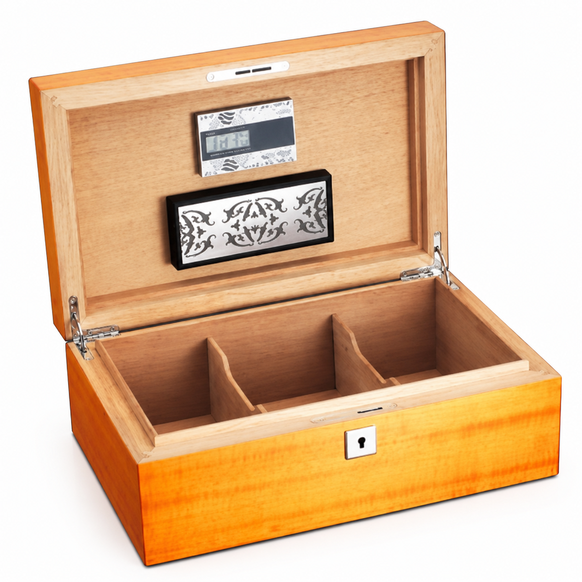 Siglo 75-Stick Humidor Orange