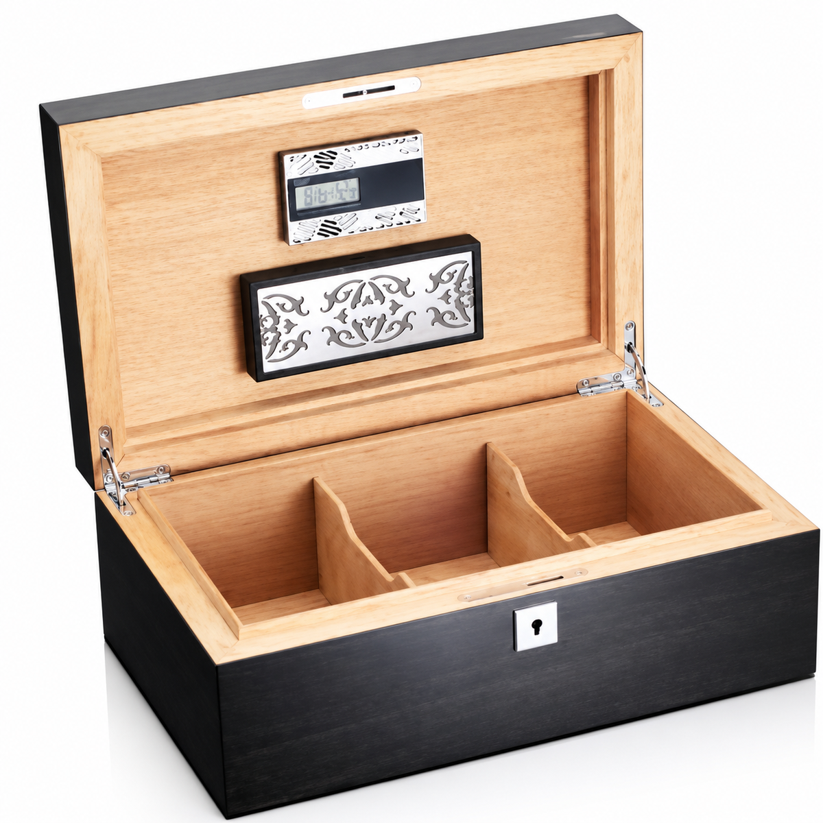 Siglo 75-Stick Humidor Dark Grey
