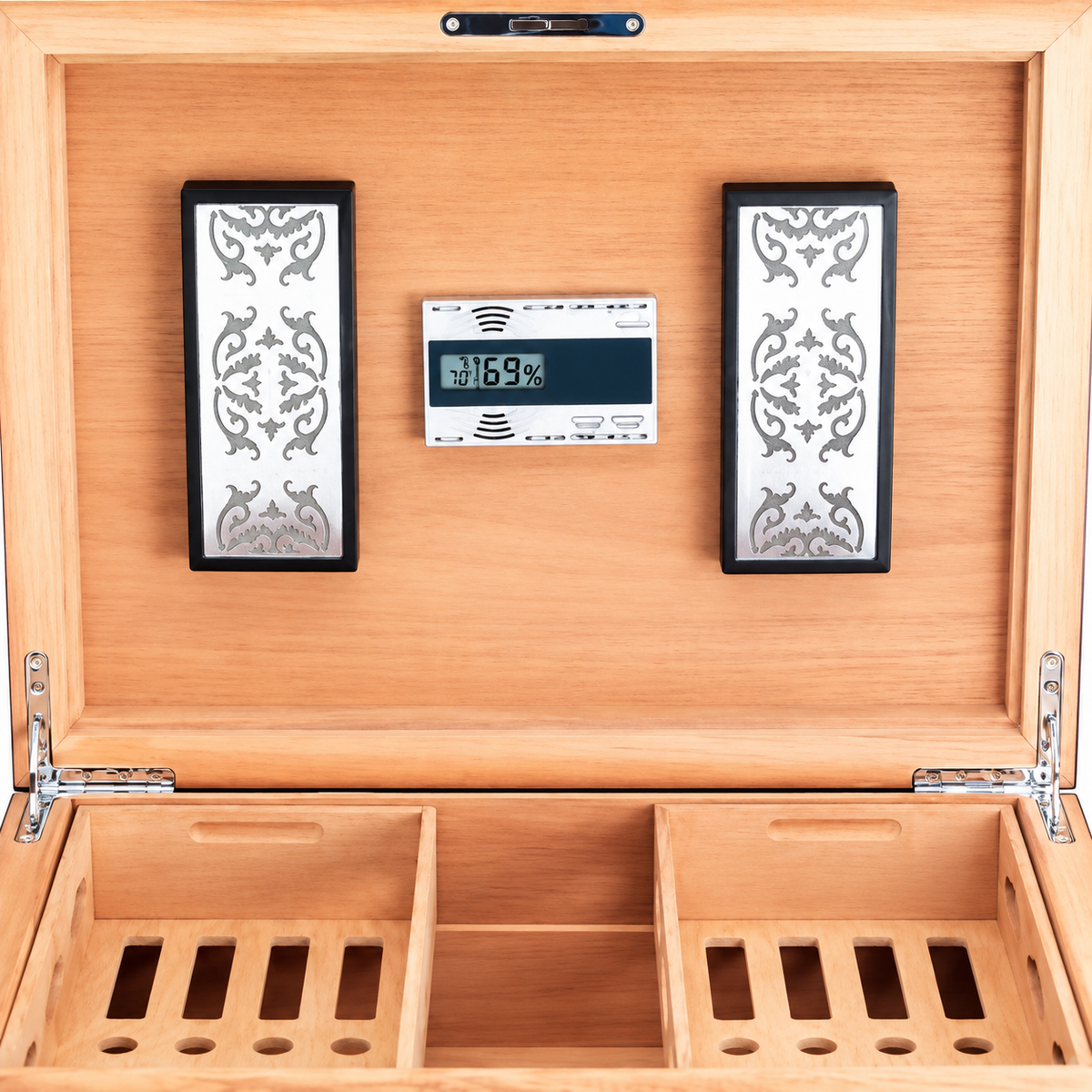 Siglo 200-Stick Humidor Dark Grey
